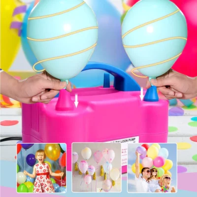 Automatic Double-Hole Balloon Air Pump