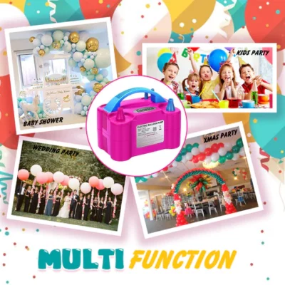 Automatic Double-Hole Balloon Air Pump