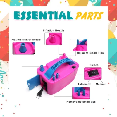 Automatic Double-Hole Balloon Air Pump