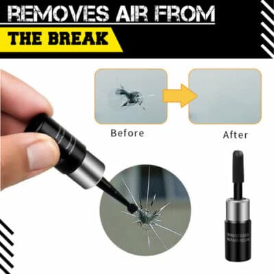Automotive Glass Nano Total Repair Fluid Kit