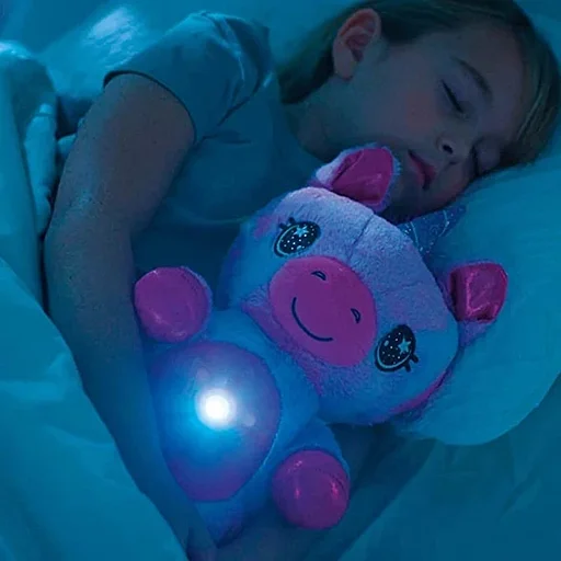 Baby Stuffed Mhuka ine Starry Light Projector
