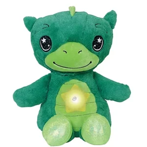 Baby Stuffed Animal with Starry Light Projector
