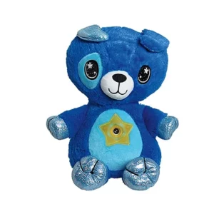Baby Stuffed Animal with Starry Light Projector