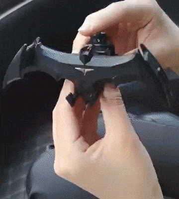 Bat Wings Car Phone Holder