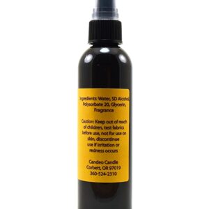 Candeo Candle Campfire Smoke - 3.5 oz Room Spray - Perfect for Home - Car or Travel