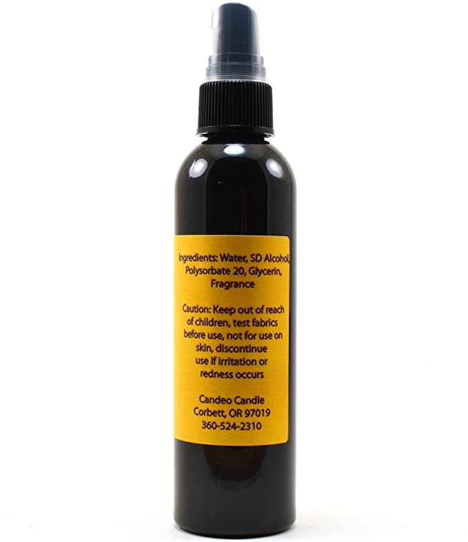 Candeo Candle Campfire Smoke - 3.5 oz Room Spray - Perfect for Home - Car or Travel