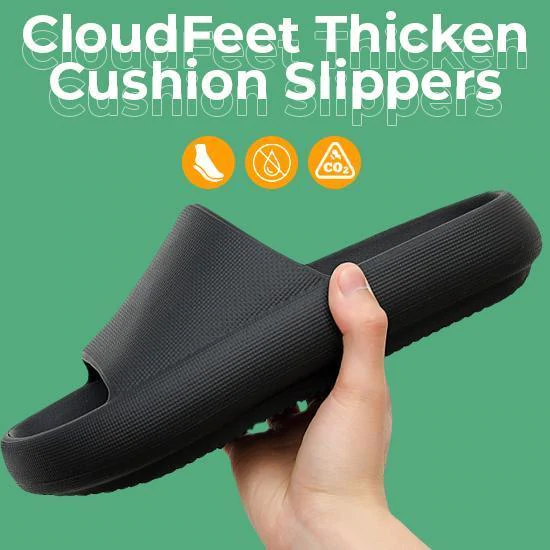Pantofole con cuscino addensato CloudFeet