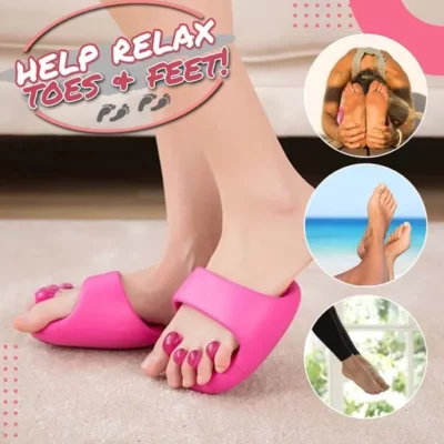 Contour Enhancing Half Palm Massage Slippers