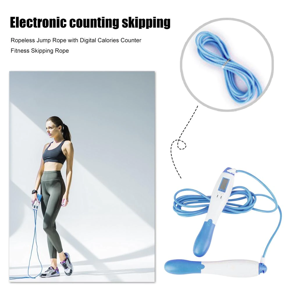 Digital Counting 2 Way Jump Rope