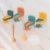 Drill-Free Octopus Hook Organizer