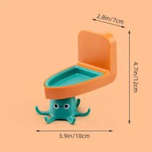 Drill-Free Octopus Hook Organizer