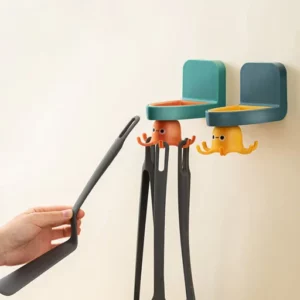 Drill-Free Octopus Hook Organizer