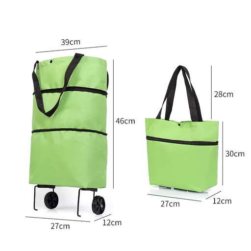 Expandable Grocery Shopping Trolley Bags - Image 6