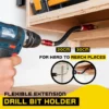 Flexible Extension Drill Bit Holder