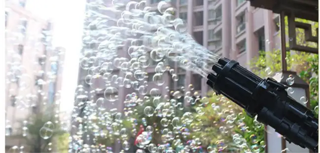 Gatling Bubble Machine 2021 Cool Toys and Gift
