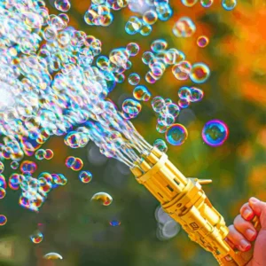 Gatling Bubble Machine 2021 Cool Toys and Gift