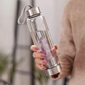 Healing Quartz Water Bottle