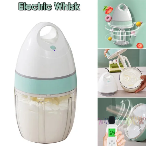 Batidor de huevos y batidor de crema automático para el hogar