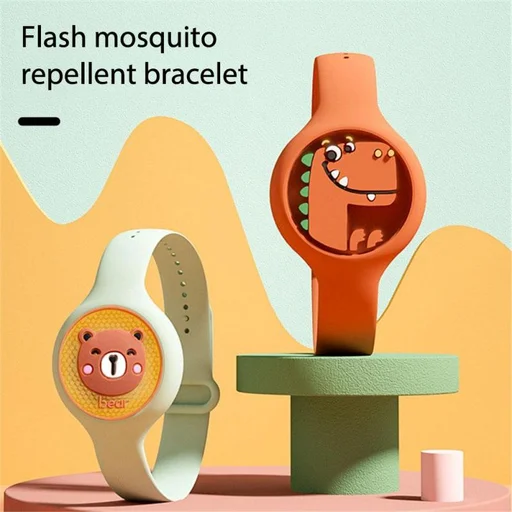 Детские ослепительные часы с репеллентом от комаров