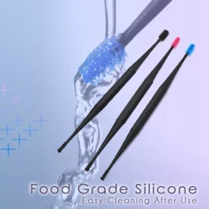 Micro-Bristle Reusable Ear Cleaner