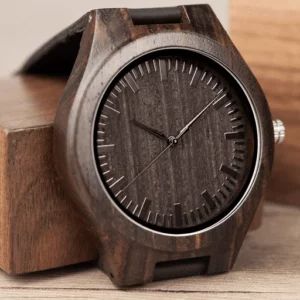 Il mio orologio da uomo in legno