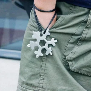 Pocket-Sized 18-in-1 Snowflake Multi-Tool