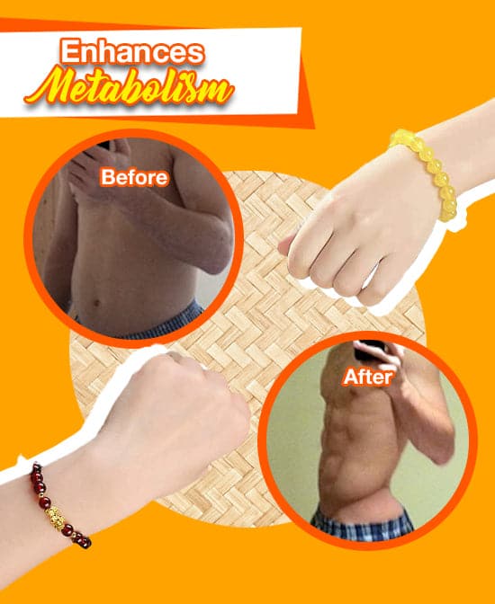 Quartz Crystal Cleansing Slimming Bracelet