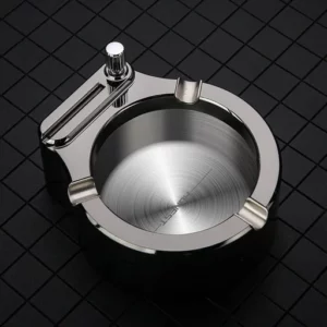 Retro Metal Ashtray