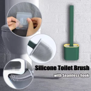 Revolutionary Silicone Flex Toilet Brush