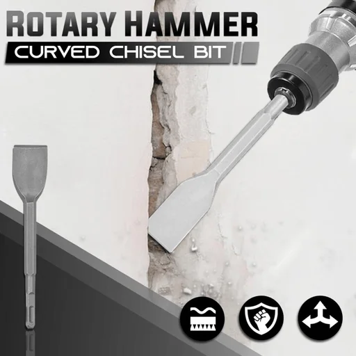 Mata Pahat Melengkung Rotary Hammer