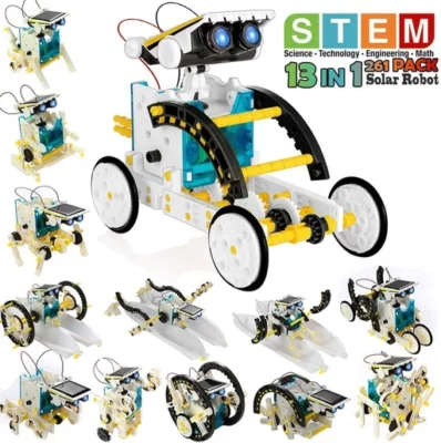 STEM 13-in-1 Educational Solar Robot Kit