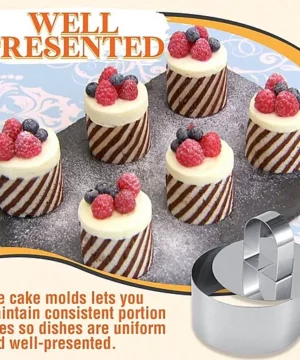 Stainless Steel 3D Mini Cake Molds