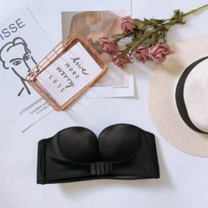 Strapless front buckle Push-Up Bra