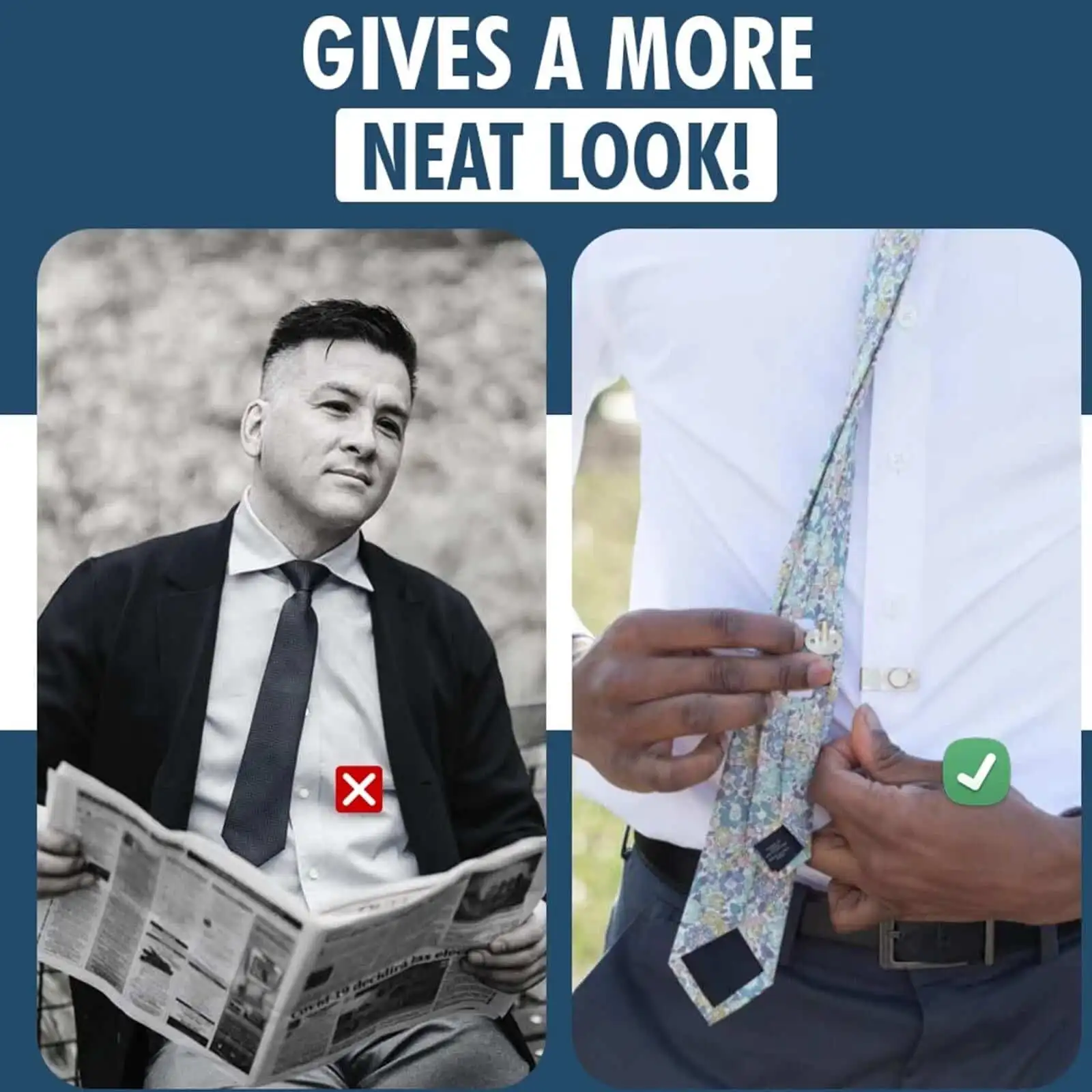 Tie Stay Clips