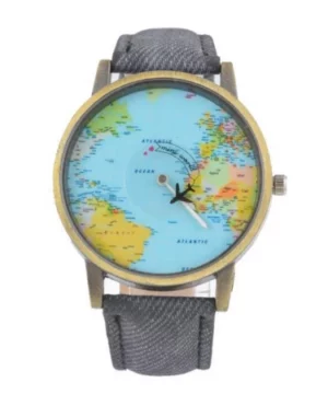 Vintage World Traveler Watch