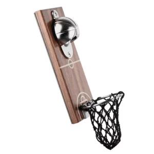 Wall Mounted Magnetic Basketball Bottle Opener