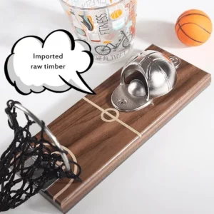 Wall Mounted Magnetic Basketball Bottle Opener