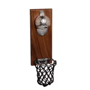 Wall Mounted Magnetic Basketball Bottle Opener