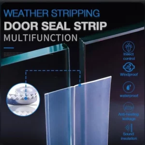 Weather Stripping Door Seal Strip (Paket 5M/ 16ft)