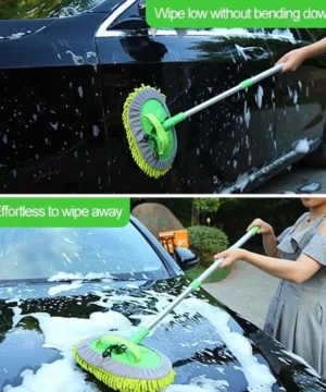 2 in 1 Car Cleaning Brush Mop