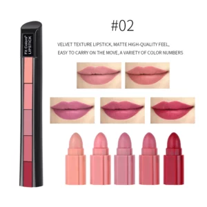 5 in 1 Velvet Matte Compact Lipstick