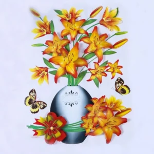 Adhesive Flowers Wall Sticker