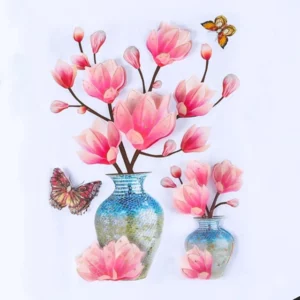 Adhesive Flowers Wall Sticker