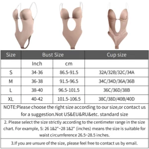 Backless Body Shaper Bra