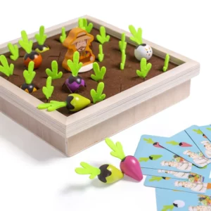 Carrot Harvest Planting Wooden Toy