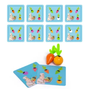 Carrot Harvest Planting Wooden Toy