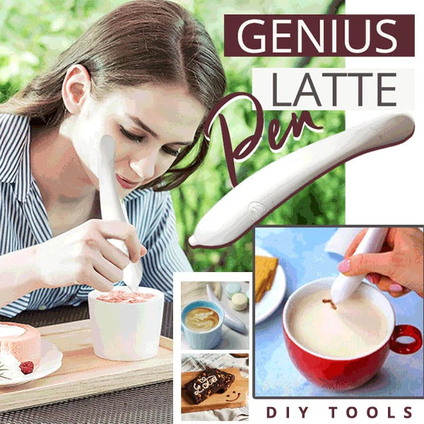 Coffee Carving Pens Genius Latte Pen