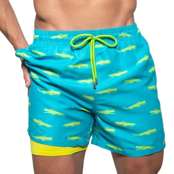 Double-Layer Beach Pants