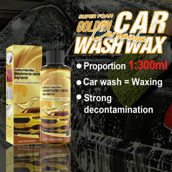Essential Golden Carnauba Car Wash Wax
