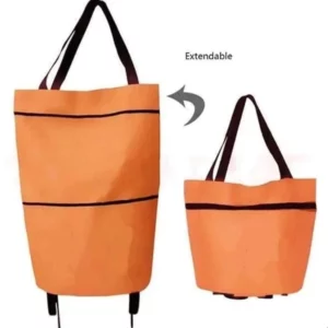 Foldable Shopping Trolley Tote Bag